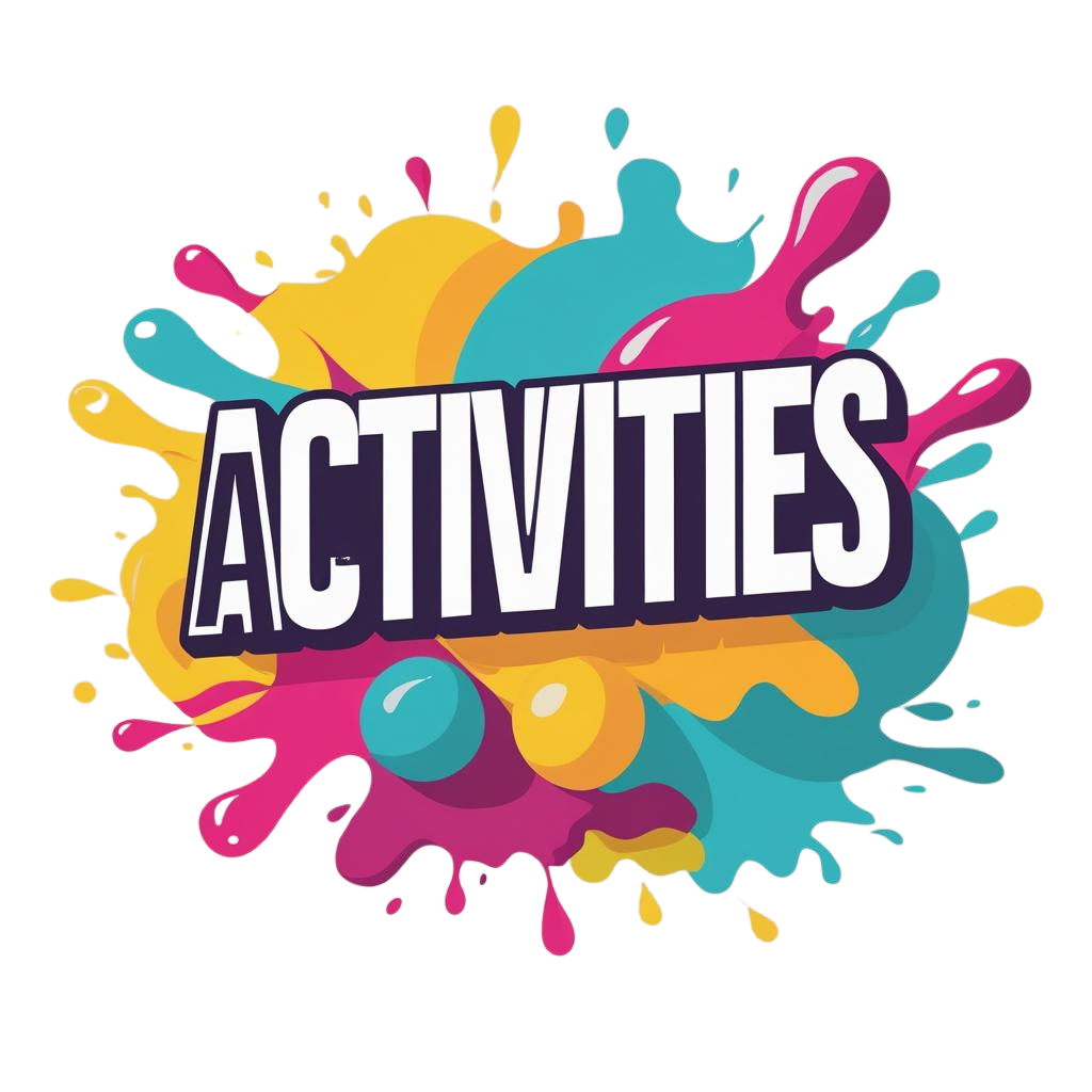 recreational organization logo vibrant rainbow aesthetic
